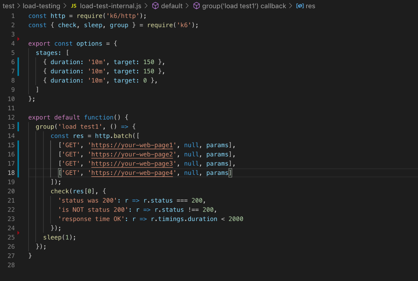How to Use k6 Load/Performance Testing for Web Pages