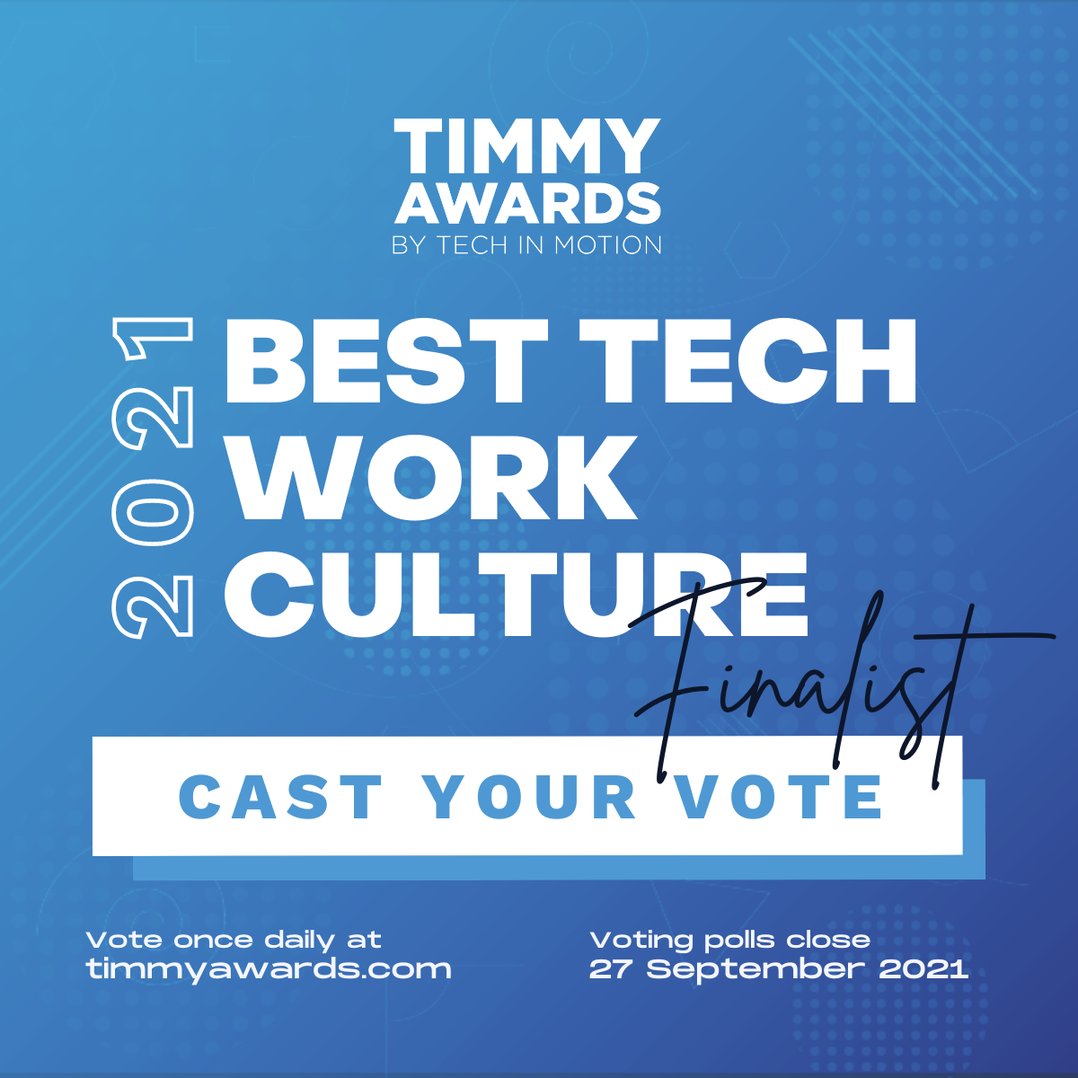 Avenue Code Selected Best Tech Work Culture Finalist in Timmy Awards